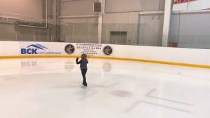 Прыжки и лишний вес  (300г) ? Фигурное катание и выходные несовместимы ? Lebedeva Miroslava!