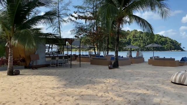 Anantara Layan курорт на Пхукете. Отзыв завтрак, пляж, море