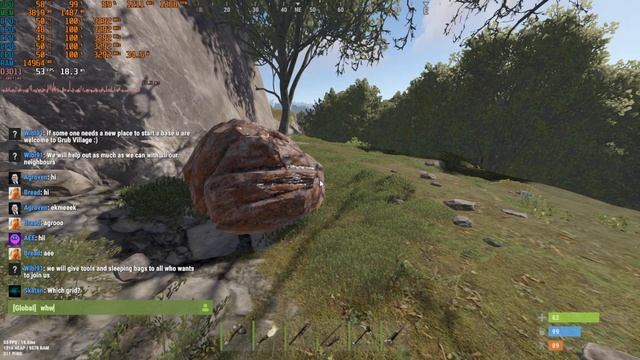 intel i5 4590s + MSI RX 470 4gb Rust benchmark смотреть онлайн