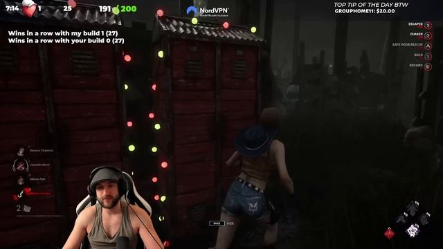 END GAME CHASE! Dead by Daylight смотреть онлайн