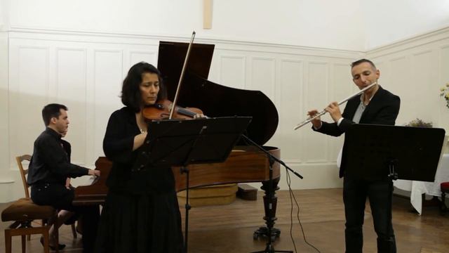 Melbonis Trio Suite Flute Violin Piano смотреть онлайн