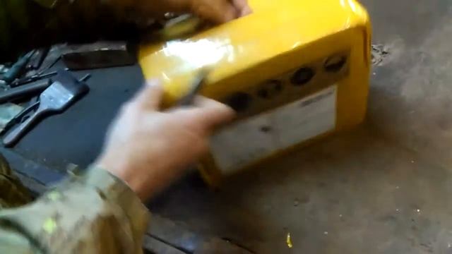 Педаль для TIG сварки ORRIL открываем посылку. смотреть онлайн