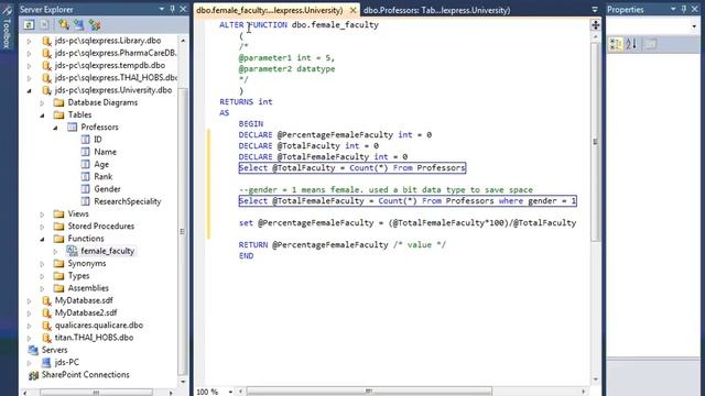 Writing a SQL Function смотреть онлайн