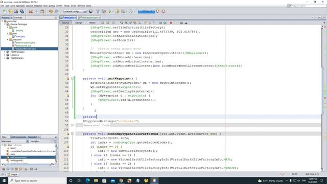 Java Swing - Google Map Create Waypoint (Part 2) смотреть онлайн