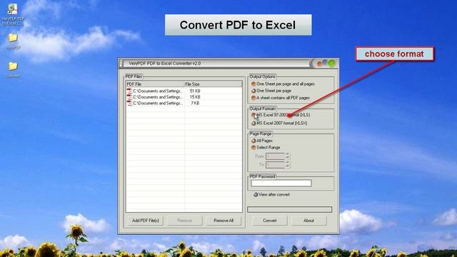 VeryPDF PDF to Excel Converter смотреть онлайн