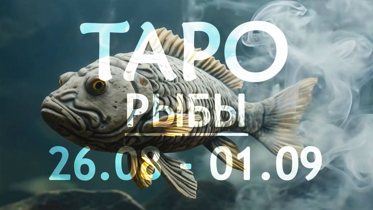 РЫБЫ - ТАРО ПРОГНОЗ на неделю 26 августа - 1 сентября 2024 года