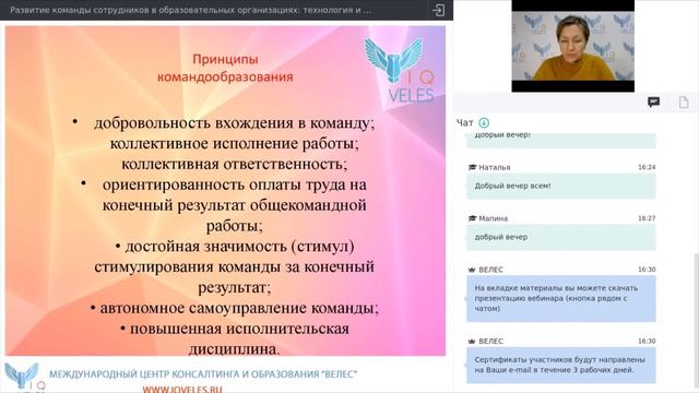 Развитие команды сотрудников в образовательных организациях: технология и методы смотреть онлайн