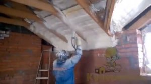✅Запенить крышу мансарды пеной ✅Пенополиуретановый утеплить для крыши дома ✅Утепление пеной