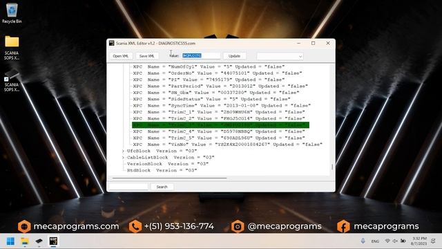Testing New SCANIA SOPS XML EDITOR смотреть онлайн
