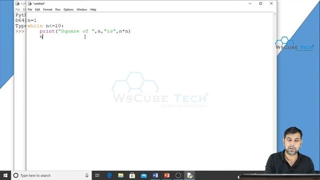 Python Program to Print Square from 1 to 10 | Print Square from 1 to 10 in Python | Python Programs смотреть онлайн