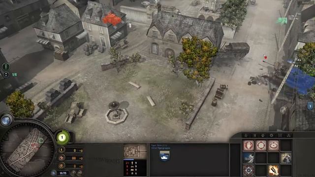 Company of Heroes - 33 - Tiger Ace: Villers Bocage: Birth of a Legend смотреть онлайн