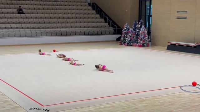 СолохинаЛиза выступление художественная гимнастика Сочи Небесная грация 5 лет 2023 год смотреть онлайн