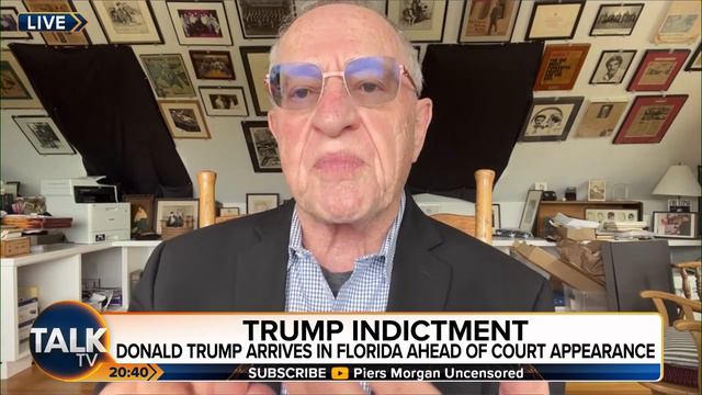Alan Dershowitz: Trump Indictment Case Not Strong Enough | Piers Morgan Uncensored смотреть онлайн