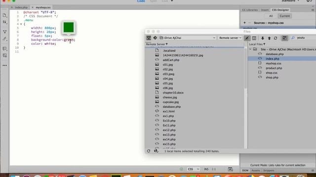 Tutorial 3: Web programming: Link CSS file to your php смотреть онлайн