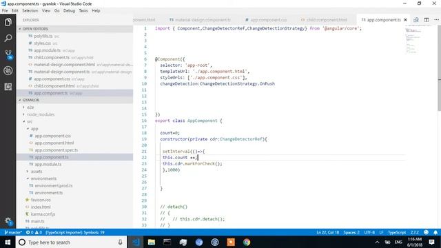 Change Detection Methods in Angular 6 | markForCheck() | detectChanges() | detach() | reattach() смотреть онлайн