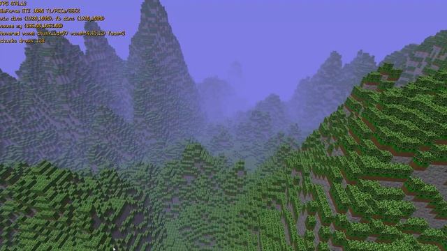 Popping chunks in in Minecraft-style voxel renderer смотреть онлайн