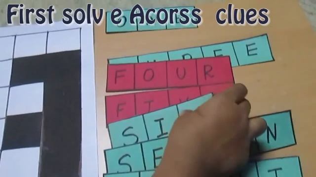 Maths Cross Word Puzzle смотреть онлайн