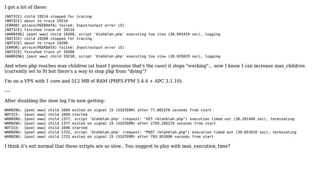 I/O Error with PHP5-FPM, ptrace(PEEKDATA) failed (2 Solutions!!) смотреть онлайн