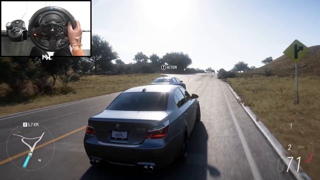 BMW M5 (1995, 2009, 2012) Convoy | Forza Horizon 5 | Steering Wheel Gameplay смотреть онлайн