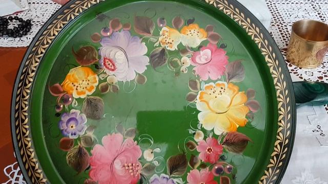 Блошиный рынок . Покупки с блошиного рынка. Фарфор , старинные украшения. смотреть онлайн