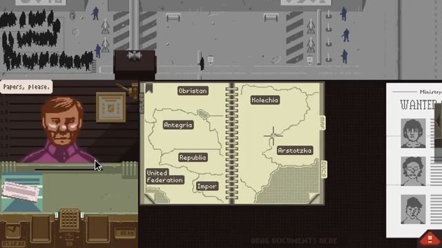 Nilesy plays Papers, Please! All Dem Bribes! смотреть онлайн