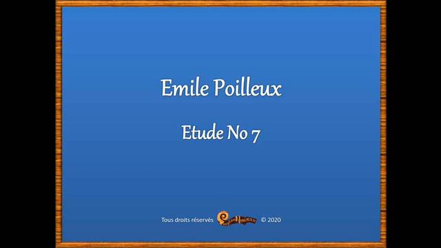 Emile Poilleux - Etude No 7 смотреть онлайн