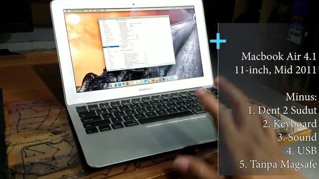 OBRAL SADIS! Macbook Air 4.1 Core I5 2GB 128GB Review Dulu Yukz Sebelum Laku