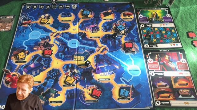 Taking On Dracula and The Creature From The Black Lagoon Solo in the Amazing Horrified Board Game смотреть онлайн
