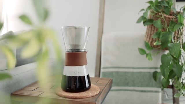 GROSCHE | Amsterdam Pour Over Coffee Maker with Removable Top смотреть онлайн