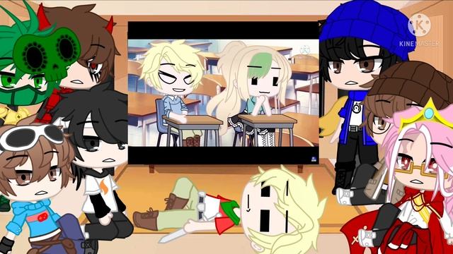 Mcyt react to dream||part 18||gacha club смотреть онлайн