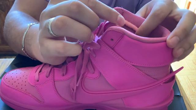 Unboxing Nike Ambush “ Active Fuchsia” смотреть онлайн