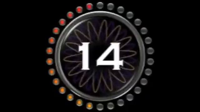 Big, bad clock from Who wants to be a millionaire UK 2010 смотреть онлайн