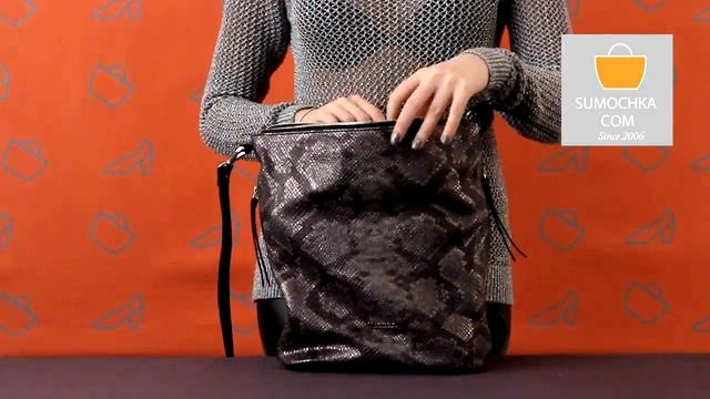 Сумка Marina Creazioni 3488 PER0760 python grey смотреть онлайн