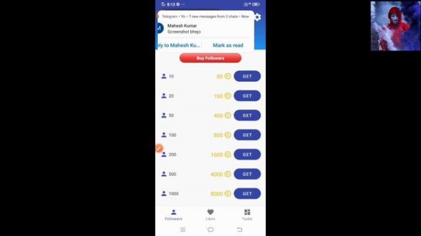 Top Follow Hack UNLIMITED COINS 2021 ||#instagram #topfollow||