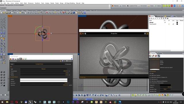 Maxwell Render. Caustics & Dispersion. Эффекты каустики и дисперсии (RUS) смотреть онлайн