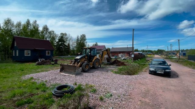 Процесс установки станции Евробион 4 командой Гамма-Септик (снято на iPhone) смотреть онлайн