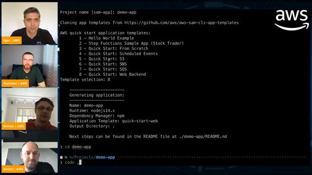 Начинаем разработку Serverless приложения - интерактивная сессия смотреть онлайн