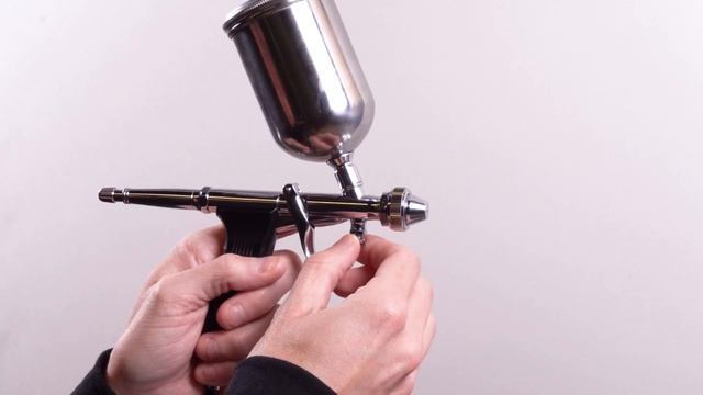 Airbrush Or Mini Spraygun? Yes. Iwata HP-TH2 Spray Patterns: Round, Fan And Spatter!