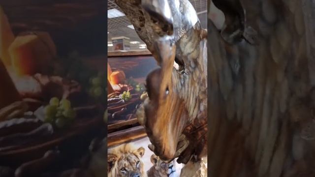 "Птица удачи" В. Мещерякова. Фрагмент скального дуба. Подарок, оберег, талисман #interiordesign смотреть онлайн