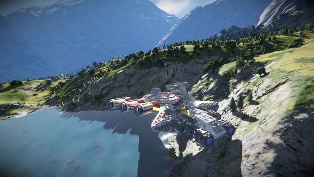 Things Crashing Into Things - Space Engineers! 20 #shorts #starwars #space смотреть онлайн