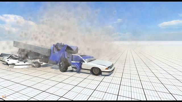 BeamNG.Drive Mod : ZIL 4514 ЗиЛ (Crash test) смотреть онлайн