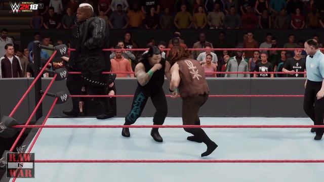 WWE2K18 GAMEPLAY: Ministry of Darkness VS. Kane & Mankind | Community Wish смотреть онлайн