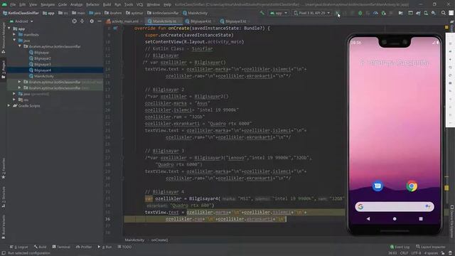 Kotlin ile Primary Constructor Oluşturma смотреть онлайн
