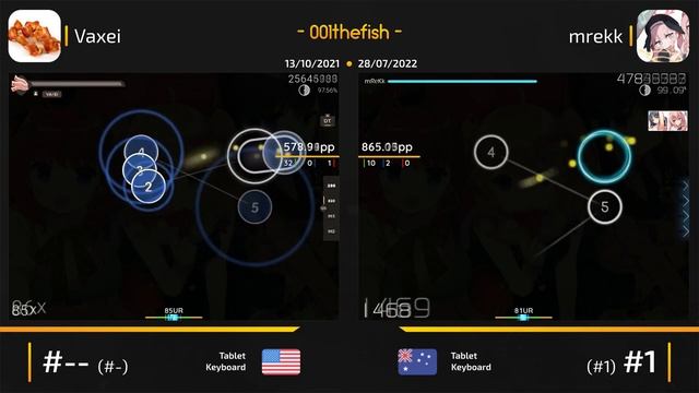 Vaxei vs mrekk! // Justability (Skystar) [Amamiya Nathan's Shooting Star] +DT смотреть онлайн