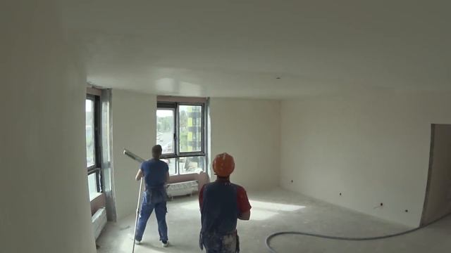 Механизированная шпаклёвка и стеклохолст | Finishing a Drywall смотреть онлайн