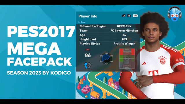 PES 2017 NEW MEGA FACEPACK SEASON 2023 AIO смотреть онлайн