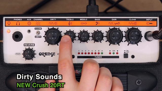 NEW Orange Crush 20 vs OLD Orange Crush 20 - Crush 20RT VS Crush 20LDX смотреть онлайн
