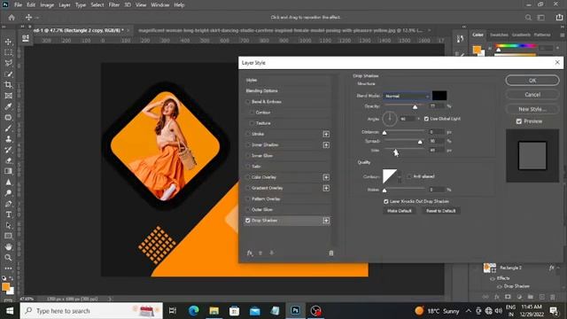 Social media post design in Photoshop смотреть онлайн