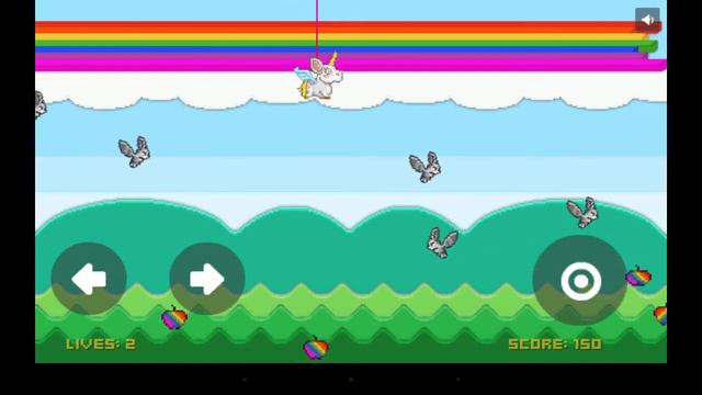Rainbow Unicorn Pegasus Hero - Android Game смотреть онлайн