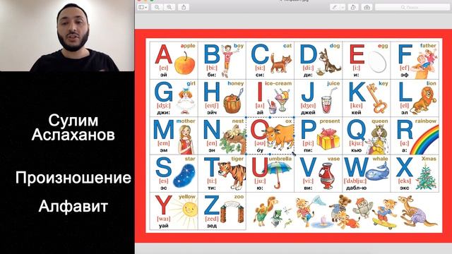 Произношение Урок 1 - Алфавит смотреть онлайн